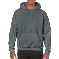 GILDAN Kenguru zsebes kapucnis pulóver, Gildan GI18500, Charcoal-5XL férfi pulóver, kardigán