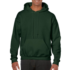 GILDAN Kenguru zsebes kapucnis pulóver, Gildan GI18500, Forest Green-4XL férfi pulóver, kardigán