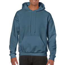 GILDAN Kenguru zsebes kapucnis pulóver, Gildan GI18500, Indigo Blue-3XL