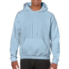 GILDAN Kenguru zsebes kapucnis pulóver, Gildan GI18500, Light Blue-2XL