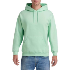 GILDAN Kenguru zsebes kapucnis pulóver, Gildan GI18500, Mint Green-XL