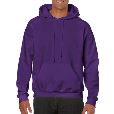 GILDAN Kenguru zsebes kapucnis pulóver, Gildan GI18500, Purple-5XL férfi pulóver, kardigán