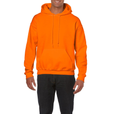 GILDAN Kenguru zsebes kapucnis pulóver, Gildan GI18500, S.Orange-4XL