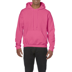 GILDAN Kenguru zsebes kapucnis pulóver, Gildan GI18500, Safety Pink-S