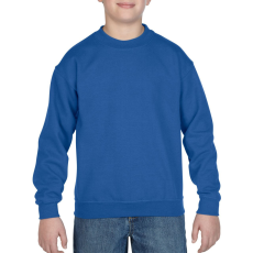 GILDAN Kereknyakú gyerekpulóver, Gildan GIB18000, Royal-XS