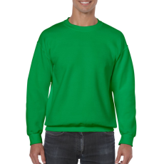 GILDAN Kereknyakú körkötött pulóver, Gildan GI18000, Irish Green-L