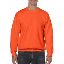GILDAN Kereknyakú körkötött pulóver, Gildan GI18000, Orange-2XL férfi pulóver, kardigán