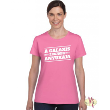 GILDAN Kereknyakú Póló - A Galaxis legjobb anyukája férfi póló