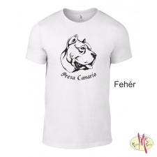 GILDAN Kereknyakú Póló - Presa Canario férfi póló