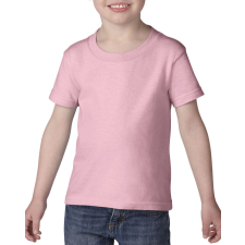 GILDAN Kereknyakú rövid ujjú gyerek póló, Gildan GIP5100, Light Pink-4T (L) gyerek póló