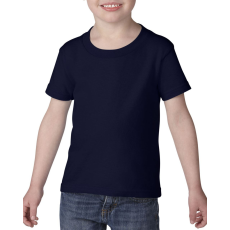 GILDAN Kereknyakú rövid ujjú gyerek póló, Gildan GIP5100, Navy-3T (M)