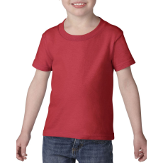 GILDAN Kereknyakú rövid ujjú gyerek póló, Gildan GIP5100, Red-6T (2XL)