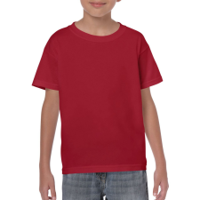 GILDAN Kereknyakú rövid ujjú gyerekpóló, Gildan GIB5000, Cardinal Red-XS gyerek póló