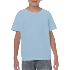 GILDAN Kereknyakú rövid ujjú gyerekpóló, Gildan GIB5000, Light Blue-XL
