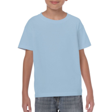 GILDAN Kereknyakú rövid ujjú gyerekpóló, Gildan GIB5000, Light Blue-XS gyerek póló