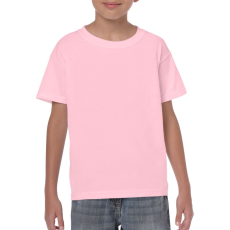 GILDAN Kereknyakú rövid ujjú gyerekpóló, Gildan GIB5000, Light Pink-S