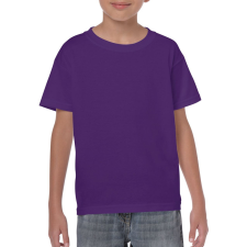 GILDAN Kereknyakú rövid ujjú gyerekpóló, Gildan GIB5000, Purple-XS gyerek póló