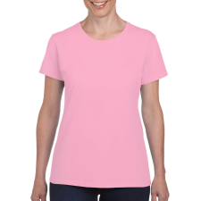 GILDAN Kerknyakú karcsusított női póló, Gildan GIL5000, Light Pink-S női póló