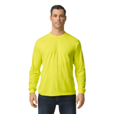 GILDAN Klasszikus szabású hosszú ujjú póló, Gildan GI5400, Safety Green-S