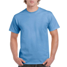 GILDAN Klasszikus szabású rövid ujjú kereknyakú póló, Gildan GIH000, Flo Blue-4XL férfi póló