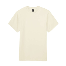 GILDAN Klasszikus szabású rövid ujjú kereknyakú póló, Gildan GIH000, Off White-S