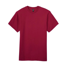 GILDAN Klasszikus szabású rövid ujjú kereknyakú póló, Gildan GIH000, Scarlet Red-XL férfi póló