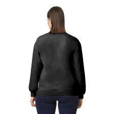 GILDAN Környakú uniszex pulóver, Gildan GISF000, Black-XL férfi pulóver, kardigán