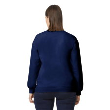 GILDAN Környakú uniszex pulóver, Gildan GISF000, Navy-2XL férfi pulóver, kardigán
