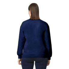 GILDAN Környakú uniszex pulóver, Gildan GISF000, Navy-XL