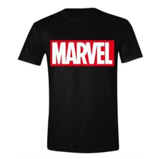 GILDAN Marvel Box Logo póló - L férfi póló