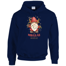 GILDAN Mikulás segédje - Unisex Kapucnis Pulóver női pulóver, kardigán