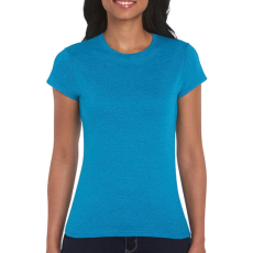 GILDAN Női póló Csapott ujjú Gildan Softstyle Ladies' T-Shirt - 2XL, Antik zafírkék