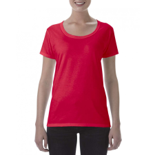 GILDAN Női póló Gildan GIL64550 Softstyle® Deep Scoop póló -M, Red női póló