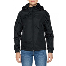 GILDAN Női széldzseki Gildan GILWR800 Hammer Ladies Windwear Jacket -XL, Black
