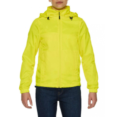 GILDAN Női széldzseki Gildan GILWR800 Hammer Ladies Windwear Jacket -XL, Safety Green