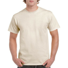 GILDAN Póló (Gildan Heavy Cotton) (100%pamut 185g/m2) natural, L
