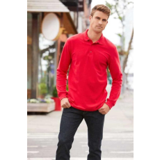 GILDAN Póló (Gildan Premium Cotton) hosszú ujjú férfi (100%pamut) red, S