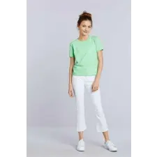 GILDAN Póló (Gildan Softstyle) ifjúság gyerek (100%pamut) light blue, XS gyerek póló