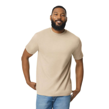 GILDAN Póló (Gildan Softstyle) unisex, sand, M munkaruha