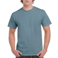 GILDAN Póló (Gildan Ultra Cotton) (100%pamut 203g/m2) stone blue, 2XL
