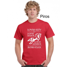 GILDAN Póló - Lovas szív és lovas lélek gyerek póló