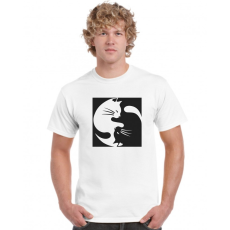GILDAN Póló - Yin Yang cicák