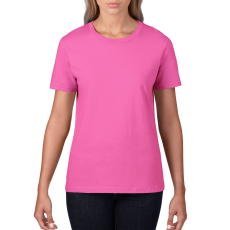 GILDAN Premium Cotton® női póló (azálea, 2XL)