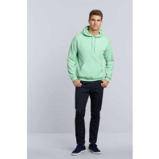 GILDAN Pulóver (Gildan Heavy Blend) férfi kapucnis unisex, forest green, M