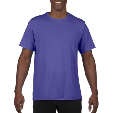 GILDAN Rövid ujjú Actíve Fit férfi sport póló, Gildan GI46000, Sport Purple-S