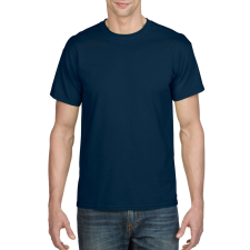GILDAN Rövid ujjú kereknyakú unisex póló, Gildan GI8000, Navy-3XL férfi póló