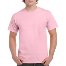 GILDAN Rövid ujjú klasszikus szabású póló, Gildan GI5000, Light Pink-2XL