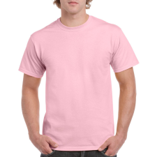 GILDAN Rövid ujjú klasszikus szabású póló, Gildan GI5000, Light Pink-3XL férfi póló