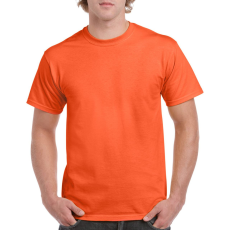 GILDAN Rövid ujjú klasszikus szabású póló, Gildan GI5000, Orange-XL