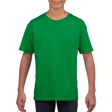 GILDAN Rövid ujjú Softstyle gyerekpóló, Gildan GIB64000, Irish Green-S gyerek póló